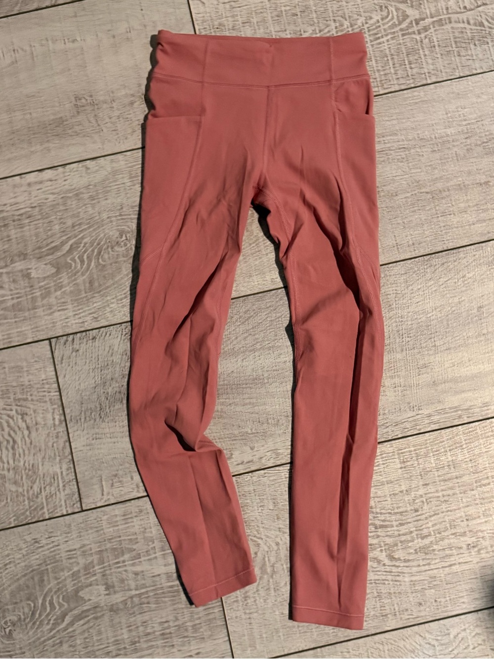Athleta Girl Rose Pink Leggings M 8-10